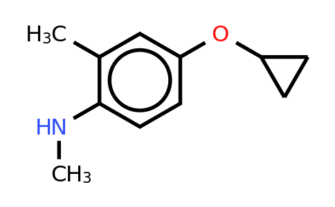 CAS 1243465-86-2 | 4-Cyclopropoxy-N,2-dimethylaniline