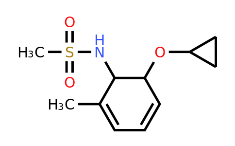 CAS 1243465-88-4 | N-(6-cyclopropoxy-2-methylcyclohexa-2,4-dienyl)methanesulfonamide