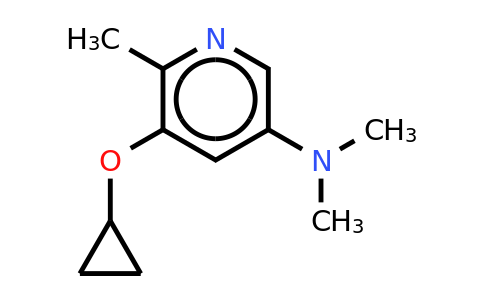 CAS 1243465-97-5 | 5-Cyclopropoxy-N,n,6-trimethylpyridin-3-amine
