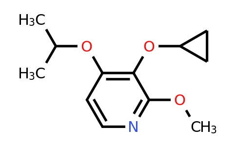 CAS 1243466-06-9 | 3-Cyclopropoxy-4-isopropoxy-2-methoxypyridine