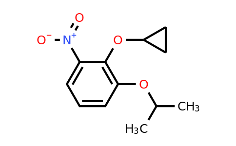 CAS 1243466-10-5 | 2-Cyclopropoxy-1-isopropoxy-3-nitrobenzene