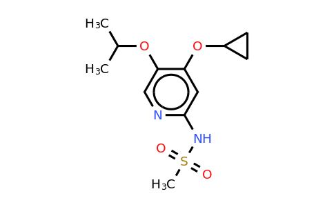 CAS 1243466-18-3 | N-(4-cyclopropoxy-5-isopropoxypyridin-2-YL)methanesulfonamide