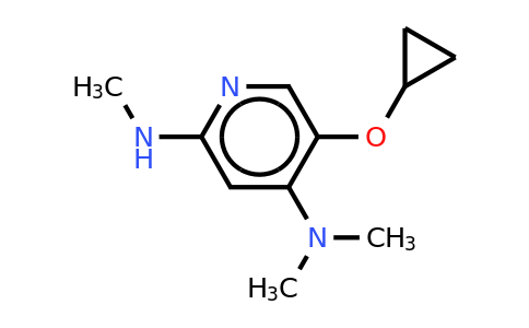 CAS 1243466-29-6 | 5-Cyclopropoxy-N2,N4,N4-trimethylpyridine-2,4-diamine