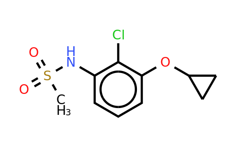 CAS 1243466-46-7 | N-(2-chloro-3-cyclopropoxyphenyl)methanesulfonamide