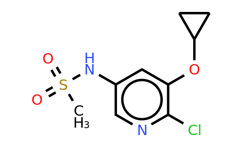 CAS 1243466-58-1 | N-(6-chloro-5-cyclopropoxypyridin-3-YL)methanesulfonamide