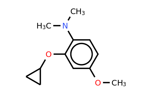 CAS 1243466-60-5 | 2-Cyclopropoxy-4-methoxy-N,n-dimethylaniline