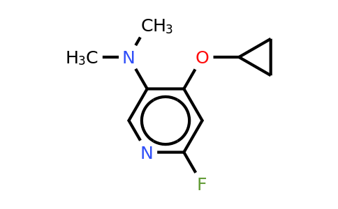 CAS 1243466-64-9 | 4-Cyclopropoxy-6-fluoro-N,n-dimethylpyridin-3-amine