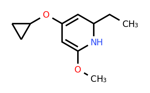 CAS 1243466-89-8 | 4-Cyclopropoxy-2-ethyl-6-methoxy-1,2-dihydropyridine