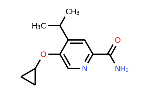 CAS 1243466-97-8 | 5-Cyclopropoxy-4-isopropylpicolinamide