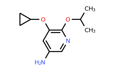 CAS 1243467-04-0 | 5-Cyclopropoxy-6-isopropoxypyridin-3-amine