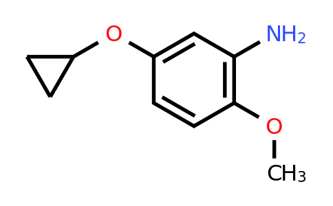 CAS 1243467-10-8 | 5-Cyclopropoxy-2-methoxyaniline