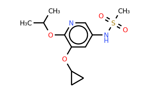 CAS 1243467-11-9 | N-(5-cyclopropoxy-6-isopropoxypyridin-3-YL)methanesulfonamide