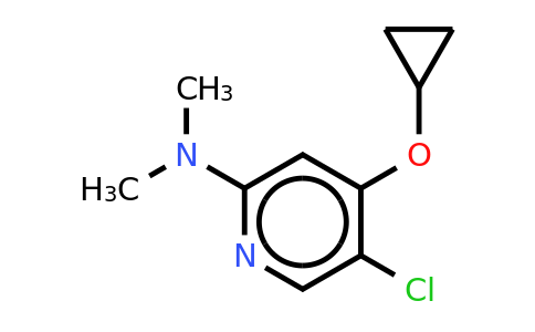 CAS 1243467-21-1 | 5-Chloro-4-cyclopropoxy-N,n-dimethylpyridin-2-amine