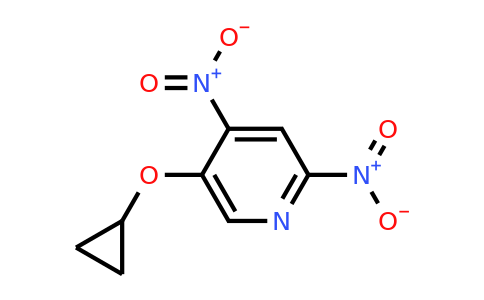 CAS 1243467-27-7 | 5-Cyclopropoxy-2,4-dinitropyridine