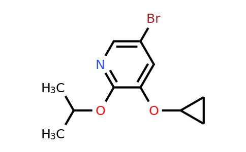 CAS 1243467-36-8 | 5-Bromo-3-cyclopropoxy-2-isopropoxypyridine