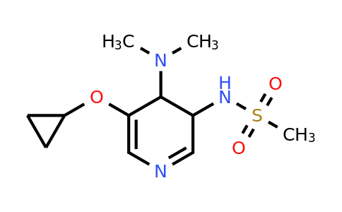 CAS 1243467-48-2 | N-(5-cyclopropoxy-4-(dimethylamino)-3,4-dihydropyridin-3-YL)methanesulfonamide