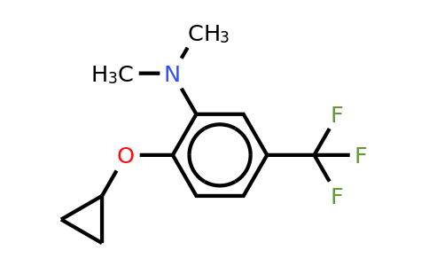 CAS 1243467-53-9 | 2-Cyclopropoxy-N,n-dimethyl-5-(trifluoromethyl)aniline