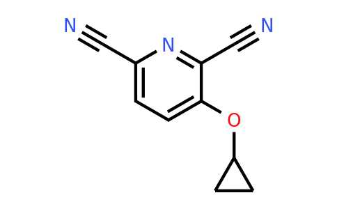 CAS 1243467-64-2 | 3-Cyclopropoxypyridine-2,6-dicarbonitrile