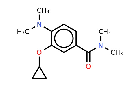 CAS 1243467-66-4 | 3-Cyclopropoxy-4-(dimethylamino)-N,n-dimethylbenzamide