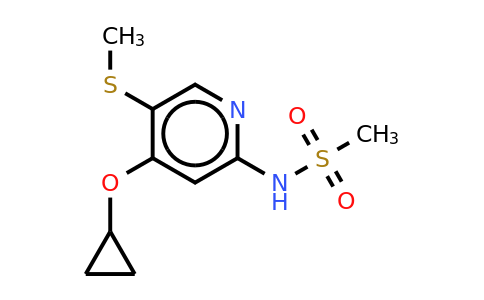 CAS 1243467-70-0 | N-(4-cyclopropoxy-5-(methylthio)pyridin-2-YL)methanesulfonamide