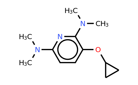 CAS 1243467-78-8 | 3-Cyclopropoxy-N2,N2,N6,N6-tetramethylpyridine-2,6-diamine