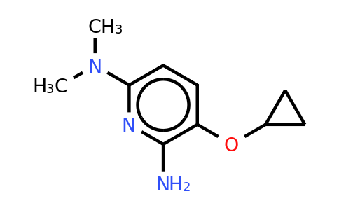 CAS 1243467-87-9 | 5-Cyclopropoxy-2-N,2-N-dimethylpyridine-2,6-diamine