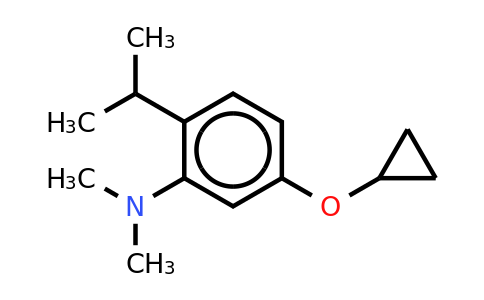 CAS 1243467-91-5 | 5-Cyclopropoxy-2-isopropyl-N,n-dimethylaniline