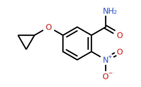 CAS 1243467-96-0 | 5-Cyclopropoxy-2-nitrobenzamide