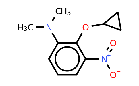 CAS 1243467-98-2 | 2-Cyclopropoxy-N,n-dimethyl-3-nitroaniline