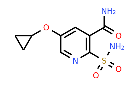 CAS 1243468-25-8 | 5-Cyclopropoxy-2-sulfamoylnicotinamide