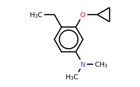 CAS 1243468-40-7 | 3-Cyclopropoxy-4-ethyl-N,n-dimethylaniline