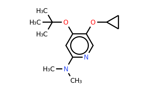 CAS 1243468-45-2 | 4-Tert-butoxy-5-cyclopropoxy-N,n-dimethylpyridin-2-amine