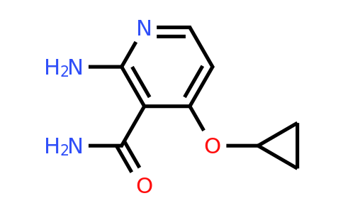 CAS 1243468-47-4 | 2-Amino-4-cyclopropoxynicotinamide