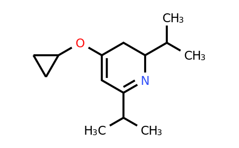 CAS 1243468-60-1 | 4-Cyclopropoxy-2,6-diisopropyl-2,3-dihydropyridine