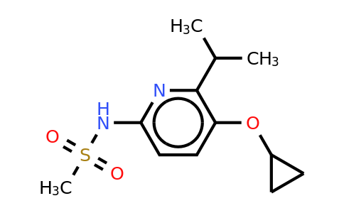 CAS 1243468-64-5 | N-(5-cyclopropoxy-6-isopropylpyridin-2-YL)methanesulfonamide