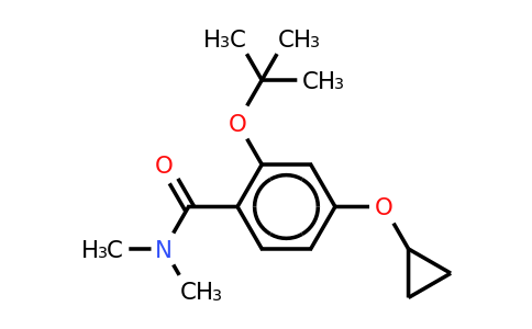 CAS 1243468-67-8 | 2-Tert-butoxy-4-cyclopropoxy-N,n-dimethylbenzamide