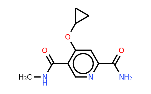 CAS 1243468-88-3 | 4-Cyclopropoxy-N5-methylpyridine-2,5-dicarboxamide