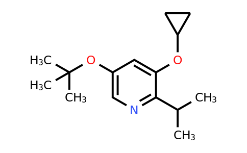 CAS 1243468-97-4 | 5-Tert-butoxy-3-cyclopropoxy-2-isopropylpyridine