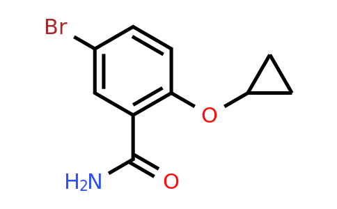 CAS 1243468-99-6 | 5-Bromo-2-cyclopropoxybenzamide