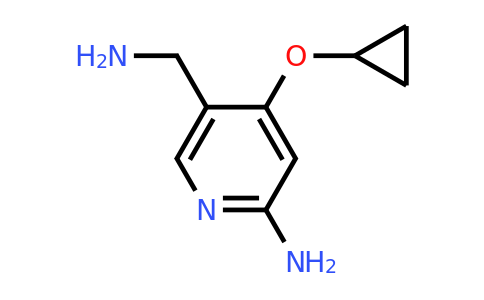 CAS 1243469-02-4 | 5-(Aminomethyl)-4-cyclopropoxypyridin-2-amine