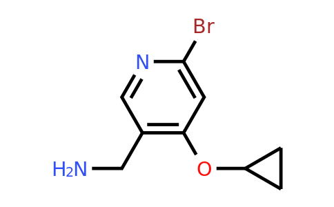 CAS 1243469-04-6 | (6-Bromo-4-cyclopropoxypyridin-3-YL)methanamine