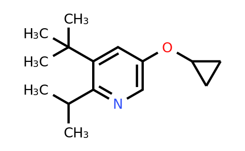 CAS 1243469-11-5 | 3-Tert-butyl-5-cyclopropoxy-2-isopropylpyridine