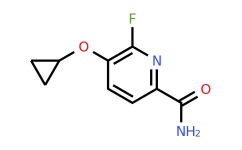 CAS 1243469-19-3 | 5-Cyclopropoxy-6-fluoropicolinamide