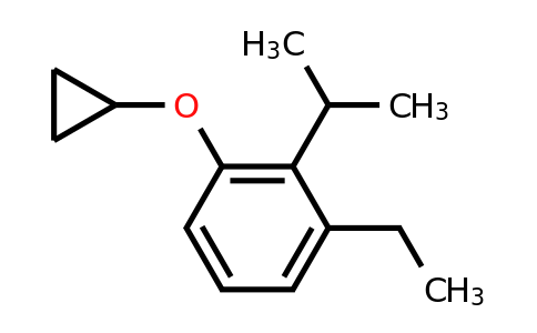 CAS 1243469-20-6 | 1-Cyclopropoxy-3-ethyl-2-isopropylbenzene