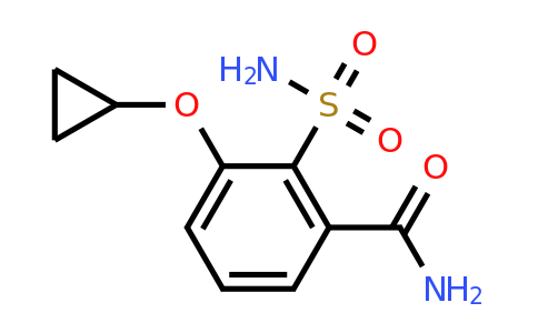 CAS 1243469-21-7 | 3-Cyclopropoxy-2-sulfamoylbenzamide