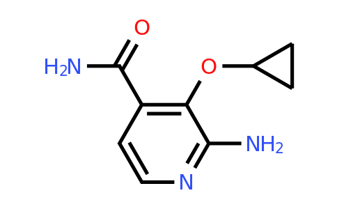 CAS 1243469-22-8 | 2-Amino-3-cyclopropoxyisonicotinamide