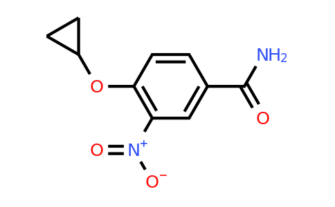 CAS 1243469-24-0 | 4-Cyclopropoxy-3-nitrobenzamide