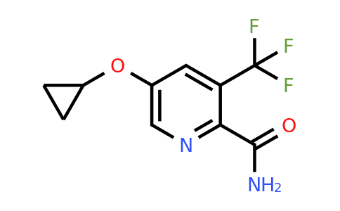 CAS 1243469-27-3 | 5-Cyclopropoxy-3-(trifluoromethyl)picolinamide