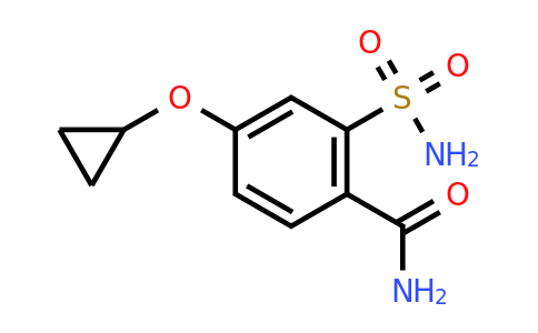 CAS 1243469-31-9 | 4-Cyclopropoxy-2-sulfamoylbenzamide