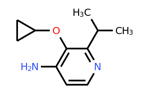 CAS 1243469-32-0 | 3-Cyclopropoxy-2-(propan-2-YL)pyridin-4-amine